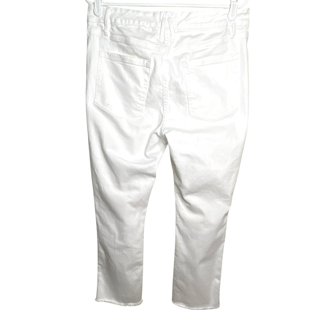 GOOD AMERICAN Women's Good Straight Raw Hem Jeans Size 12 (31) - Picture 4 of 10
